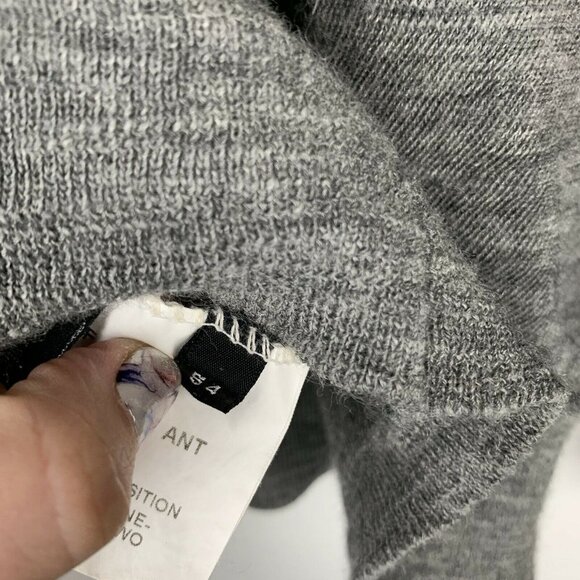 Carol Christian Poell Men's EU 54 US L 44 Virgin Wool Square Neck Sweater - Picture 6 of 8